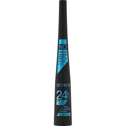 Catrice Cosmetics 24h Brush Liner Waterproof Liquid Eyeliner Ultra Black - Maison des fragrances