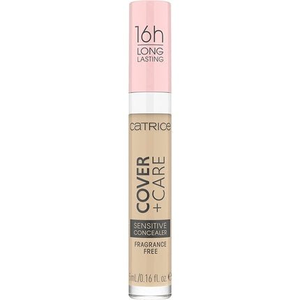 Catrice Cover + Care Sensitive Concealer No. 002N Nude Anti - Pimple Soothing Brightening Nourishing Long - Lasting Vegan Water - Resistant 5ml - Maison des fragrances