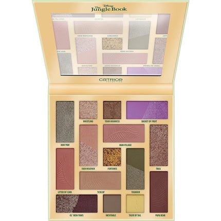 Catrice Disney The Jungle Book Eyeshadow Palette 010 Bare Necessities - 15 Colors Vegan and Microplastic - free 28g - Maison des fragrances