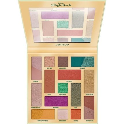 Catrice Disney The Jungle Book Eyeshadow Palette 15 Colors Natural Intense Vegan - Maison des fragrances