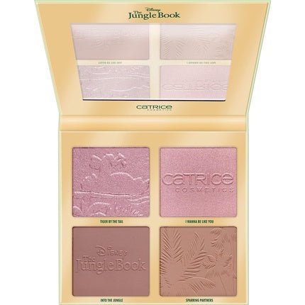 Catrice Disney The Jungle Book Face Palette Contouring Palette Nr. 010 Multicolor 4 Colors Defining Natural Radiant Vegan Oil - Free Alcohol - Free Paraben - Free 22g - Maison des fragrances