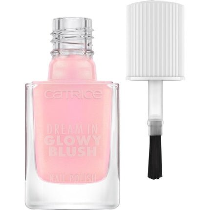 Catrice Dream In Glowy Blush Nail Polish 080 Pink Long - Lasting Shimmering Acetone - Free Vegan Without Microplastic Particles Without Preservatives 10.5ml - Maison des fragrances