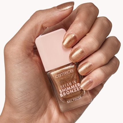 Catrice Dream In Shimmer Bronzer Nail Polish 10.5ml 090 Golden Hour - Maison des fragrances