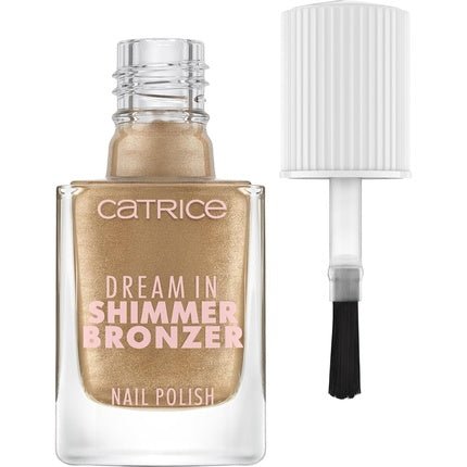 Catrice Dream In Shimmer Bronzer Nail Polish 10.5ml 090 Golden Hour - Maison des fragrances