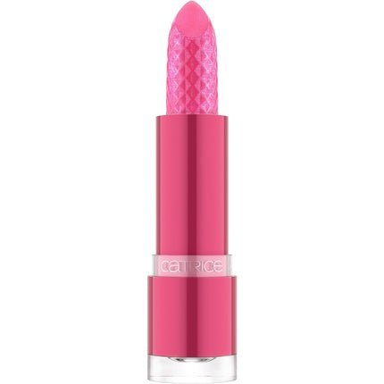 Catrice Glitter Glam Glow Lip Balm Lipstick No. 010 Pink Moisturizing Nourishing Color - Adapting Vegan Paraben - Free Microplastic - Free Nanoparticle - Free 3.2g - Maison des fragrances