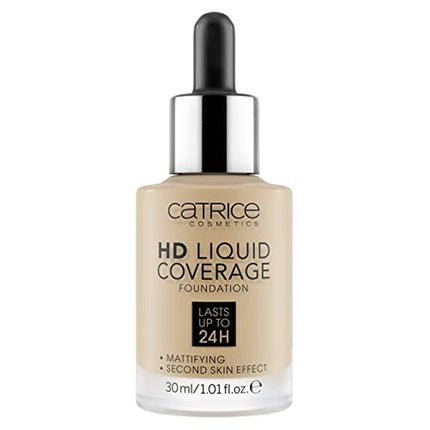 Catrice HD Liquid Coverage Foundation 032 Nude Beige 30ml - Maison des fragrances