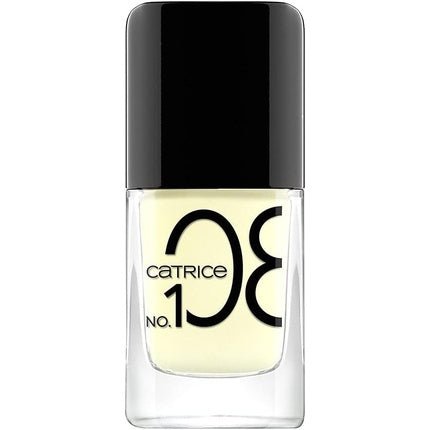 Catrice ICONAILS Gel Lacquer Nail Polish No. 108 Pastel Lemon Yellow Long - Lasting Shiny Vegan Microplastic Particles Free 10.5ml - Maison des fragrances