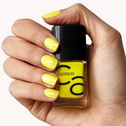 Catrice ICONAILS Gel Lacquer Nail Polish No. 171 Yellow Long - Lasting Glossy Acetone - Free Vegan Without Microplastic Particles Without Preservatives 10.5ml - Maison des fragrances