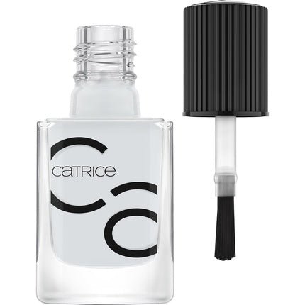 Catrice ICONAILS Gel Lacquer Nail Polish No. 175 Gray Long - Lasting Glossy Acetone - Free Vegan Without Microplastic Particles Without Preservatives - Maison des fragrances