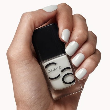 Catrice ICONAILS Gel Lacquer Nail Polish No. 175 Gray Long - Lasting Glossy Acetone - Free Vegan Without Microplastic Particles Without Preservatives - Maison des fragrances