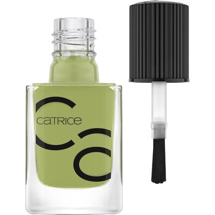 Catrice ICONAILS Gel Lacquer Nail Polish No. 176 Green Long - Lasting Glossy Acetone - Free Vegan Without Microplastic Particles Without Preservatives 10.5ml - Maison des fragrances
