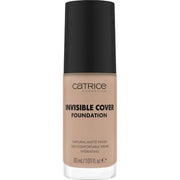 Catrice Invisible Cover Foundation 30ml 020N Moisturizing Long - Lasting Natural for Dry Skin Vegan Oil - Free Paraben - Free Microplastic - Free - Maison des fragrances