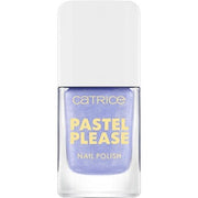 Catrice Pastel Please Nail Polish Nr. 020 Blue Long - Lasting Highly Pigmented Shimmery Intense Color Acetone - Free Vegan Without Microplastic Particles Without Perfume 10.5ml - Maison des fragrances