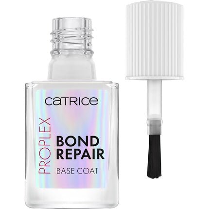 Catrice ProPlex Bond Repair Base Coat Nail Balm No. 010 Transparent Long - lasting Strengthening Primer Natural Acetone - free Vegan - Maison des fragrances