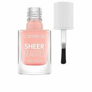 Catrice Sheer Beauties Nail Polish 050 Peach For The Stars 10.5ml - Maison des fragrances