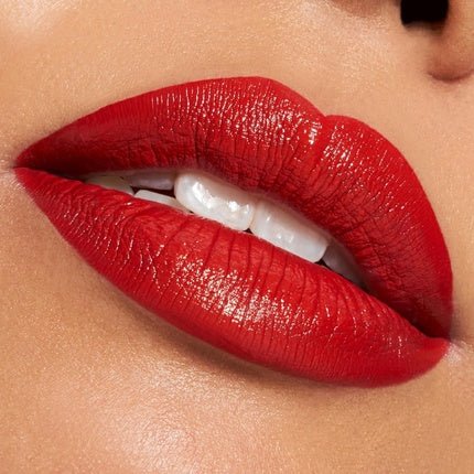 Catrice Shine Bomb Lip Lacquer Lipstick No. 040 Red Long - Lasting Instant Result Intensely Colorful Vegan Oil - Free Paraben - Free Microplastic - Free 3ml - Maison des fragrances