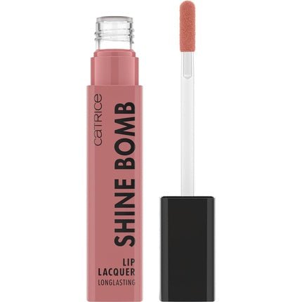 Catrice Shine Bomb Lip Lacquer No. 020 Nude Long - Lasting Glossy Colour - Intensive Vegan Oil - Free Paraben - Free 3ml - Maison des fragrances