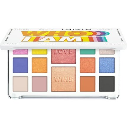 Catrice WHO I AM Eyeshadow & Face Palette 14 Colors Shimmering Vegan - Maison des fragrances