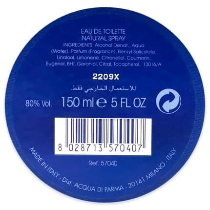 Acqua di Parma Eau de Toilette 150ml Unisexe