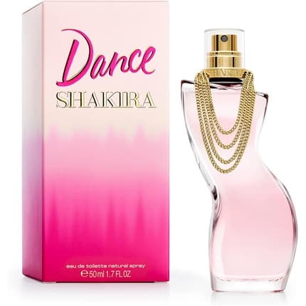Shakira Dance Perfume Femme Long Lasting Feminine Charming and Modern Fruity Floral Notes Ideal for Day Wear 50ml