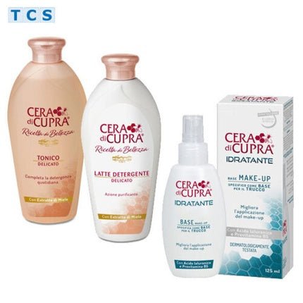CERA di CUPRA Facial Water Cleansing Milk Base Makeup 3x Facial Care - Maison des fragrances