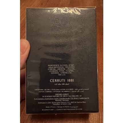 Cerruti 1881 Silver Night Eau de Parfum (EDP) Mixte 100ml - Maison des fragrances