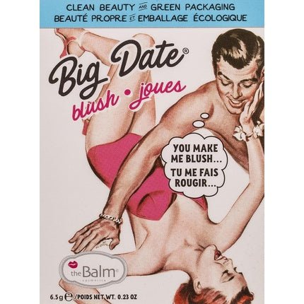 Cheeks by theBalm Cosmetics Big Date Blush 6.5g - Maison des fragrances