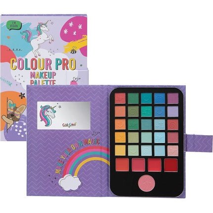 Chit Chat Colour Pro Eye Shadow Makeup Palette with Lip Gloss Blusher and Mirror - Maison des fragrances