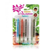 Chlapu Chlap Face Painting Crayons For Boys - 5 Pieces - Maison des fragrances