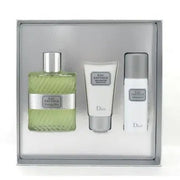 Christian Dior Eau Sauvage 3 Piece Set Homme - Eau De Toilette Spray 34 Oz - Maison des fragrances