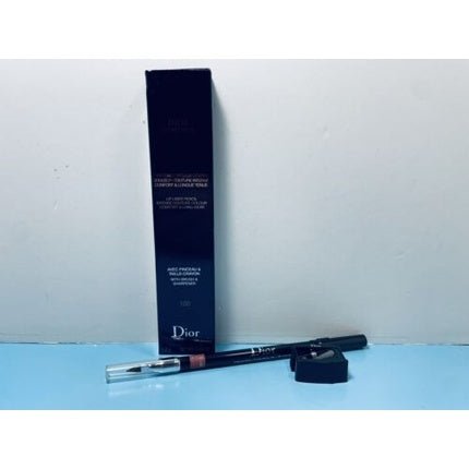 Christian Dior Lipstick Pencil with Brush and Sharpener 100 Nude Look - Maison des fragrances