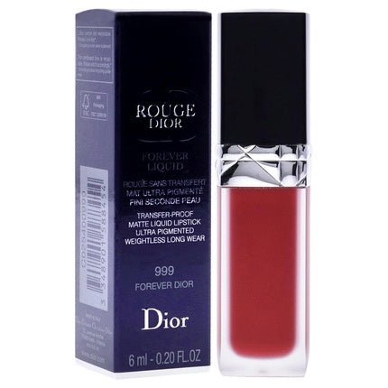 Christian Dior Rouge Dior Forever Liquid Matte 999 Forever Dior Lipstick Women 0.2 oz - Maison des fragrances
