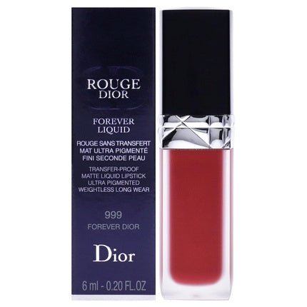 Christian Dior Rouge Dior Forever Liquid Matte 999 Forever Dior Lipstick Women 0.2 oz - Maison des fragrances