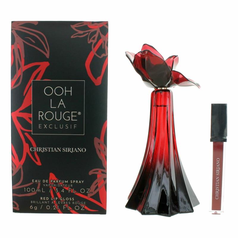 Christian Siriano Ooh La Rouge Exclusif with Lip Gloss Eau de Parfum (EDP) Femme 100ml - Maison des fragrances