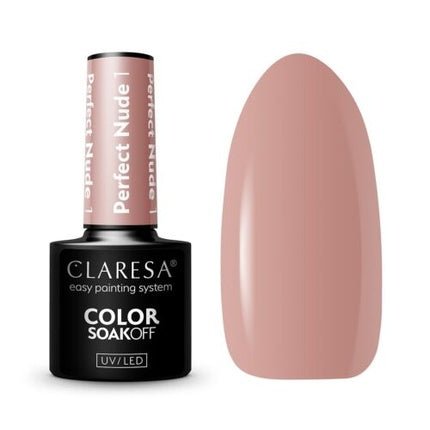 Claresa 01 Perfect Nude UV Nail Polish 5ml - Maison des fragrances