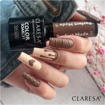 Claresa 03 Perfect Nude UV Nail Polish 5ml - Maison des fragrances