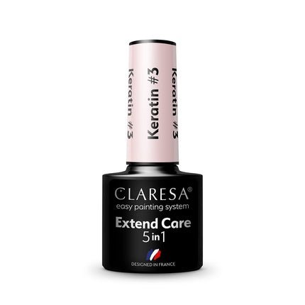 Claresa Extend Care 5in1 Keratin Base For Hybrid Nail Polish 3 5g - Maison des fragrances