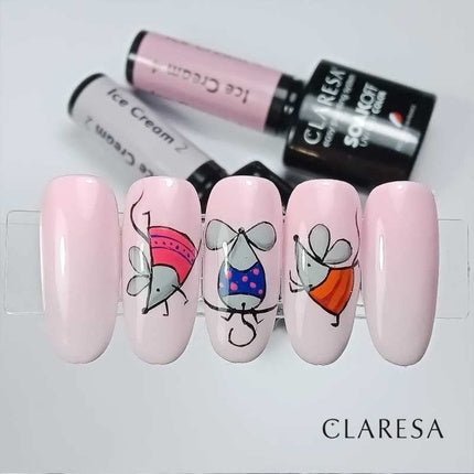 Claresa Ice Cream UV Nail Polish 5ml - Maison des fragrances