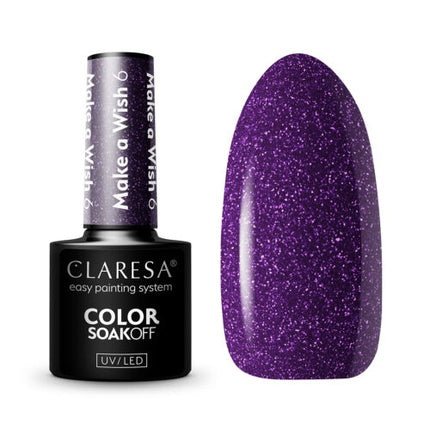 CLARESA MAKE A WISH Hybrid Nail Polish 5g - Pack of 6 - Maison des fragrances