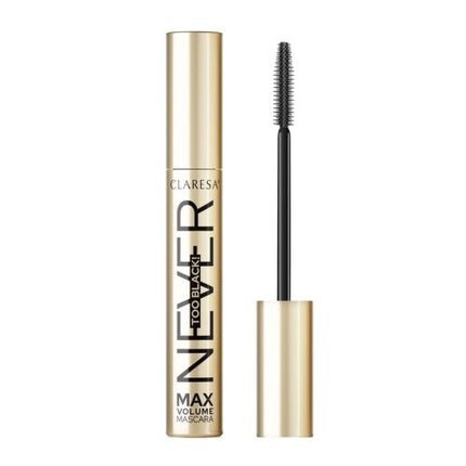 Claresa Never Too Black Volume Increasing Mascara 10g - Maison des fragrances