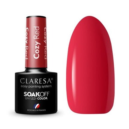 Claresa Semipermanent Cozy Red 5ml - Maison des fragrances