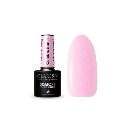 Claresa Soak Off Uv/Led Celebration Hybrid Nail Polish 03 - 5g - Maison des fragrances