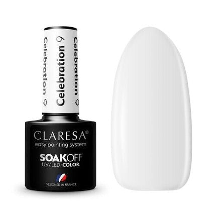 Claresa Soak Off Uv/Led Celebration Hybrid Nail Polish 09 - 5g - Maison des fragrances