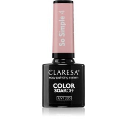 Claresa Soak Off Uvled Color So Simple Gel Nail Polish - 5 Grams - Maison des fragrances