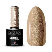 Claresa Soak Off Uv/Led Full Glitter Hybrid Nail Polish 2 5g - Maison des fragrances