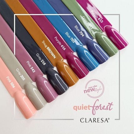 Claresa Soak Off Uv/Led Green Hybrid Nail Polish 801 5g - Maison des fragrances
