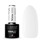 Claresa Soak Off Uv/Led Hybrid Nail Polish 1000 White 5g - Maison des fragrances