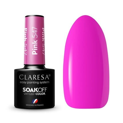 Claresa Soak Off Uv/Led Hybrid Nail Polish 547 - 5g - Maison des fragrances