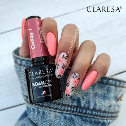 Claresa Soak Off Uv/Led Hybrid Nail Polish 7 Candy 5g - Maison des fragrances