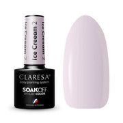 Claresa Soak Off Uv/Led Ice Cream Hybrid Nail Polish 02 5g - Maison des fragrances